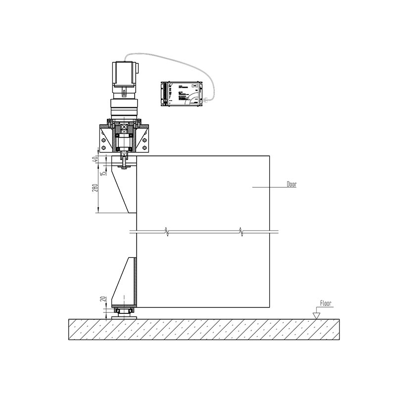 3000 kg Automatic Swing Operator 3000 kg Automatic Swing Operator